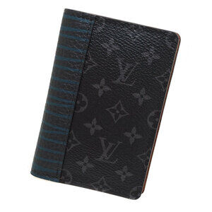 Louis Vuitton Organizer de Poche Wallet Business Holder Eclipse Black